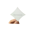 white paper card custom gold foil logo packaging cards for earing